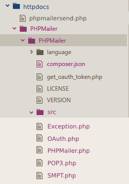 PHPMailer Example